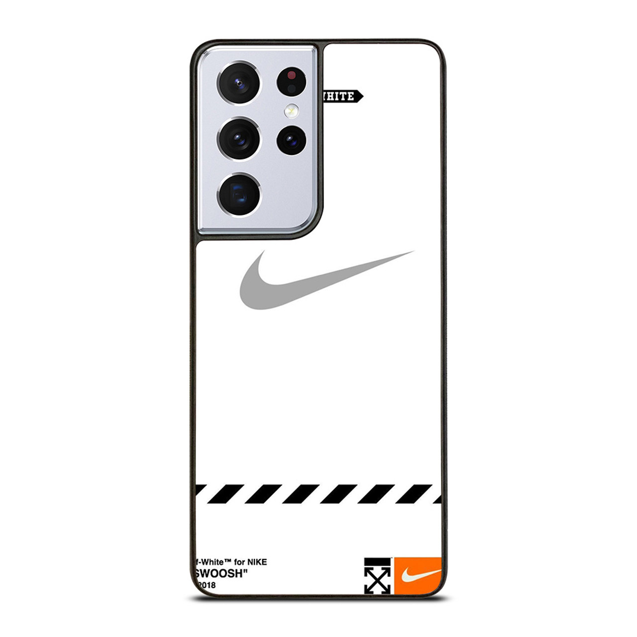 OFF WHITE X NIKE GREY LOGO Samsung Galaxy S21 Ultra Case